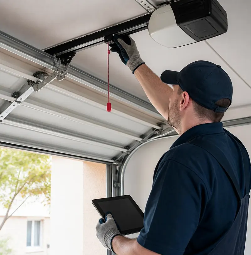 Garage Door Spring Replacement in Franklin